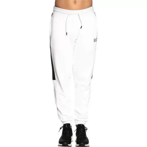 Dpp76 Pjeqz Jogging Bottoms , male, Sizes: L, M, S - Emporio Armani EA7 - Modalova