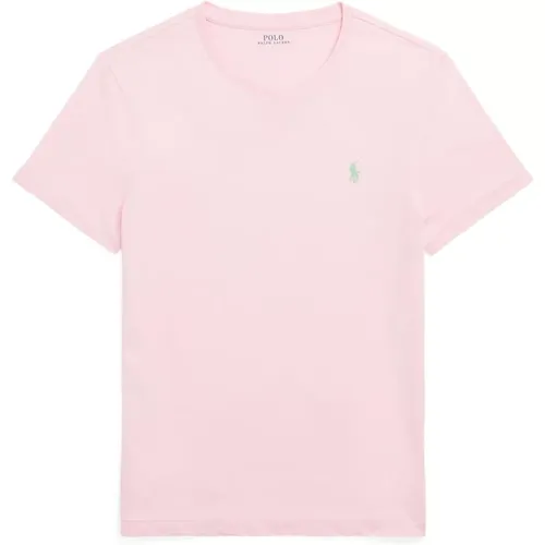 Embroidered Cotton T-Shirt , male, Sizes: XL, M, L, S - Ralph Lauren - Modalova