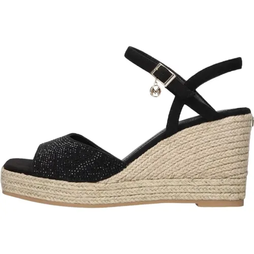 Schwarze Espadrilles für Damen , Damen, Größe: 36 EU - Mexx - Modalova