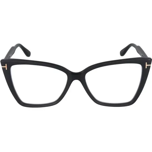 Stilvolle Brille Ft5844-B , unisex, Größe: 55 MM - Tom Ford - Modalova