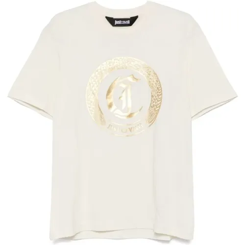 Weiße T-Shirts und Polos ***cv - Just Cavalli - Modalova