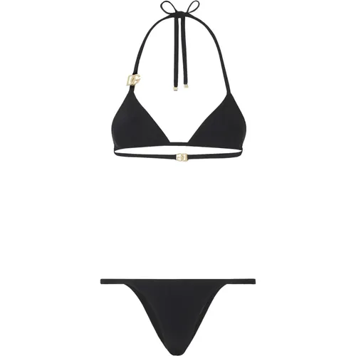 Stylischer Bikini Bademode , Damen, Größe: M - Dolce & Gabbana - Modalova