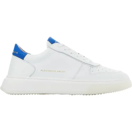 Weiße Bluet Sneakers , Herren, Größe: 41 EU - Alexander Smith - Modalova