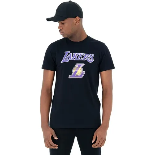 T-Shirt Los Lakers , Herren, Größe: XL - new era - Modalova