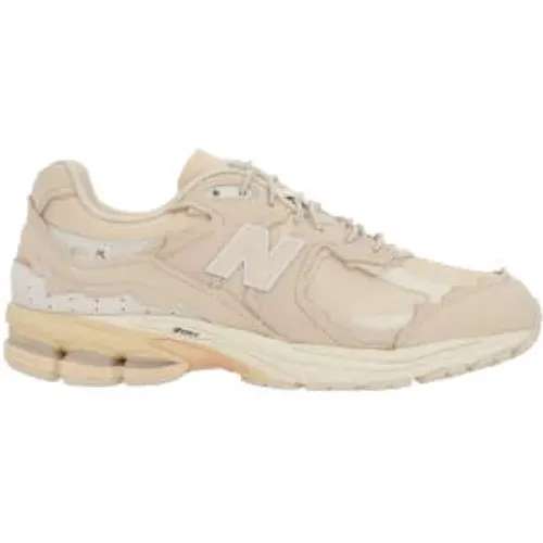 Low-Top Sneakers with Contrast Details , male, Sizes: 7 1/2 UK, 6 1/2 UK - New Balance - Modalova