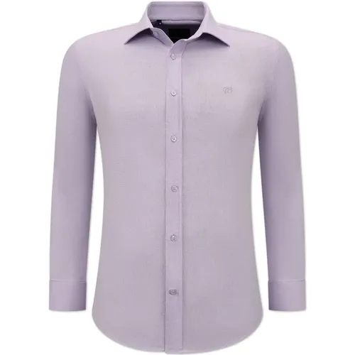 Men Solid Color Oxford Shirts - 3128 , male, Sizes: 2XL, 3XL, M, XL, S, L - Gentile Bellini - Modalova