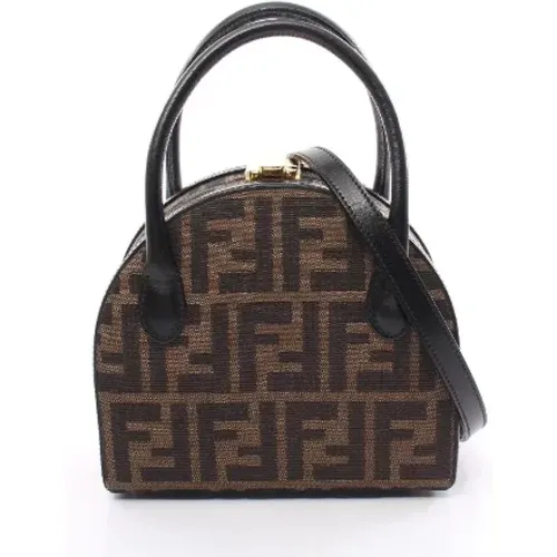 Pre-owned Canvas handbags , female, Sizes: ONE SIZE - Fendi Vintage - Modalova