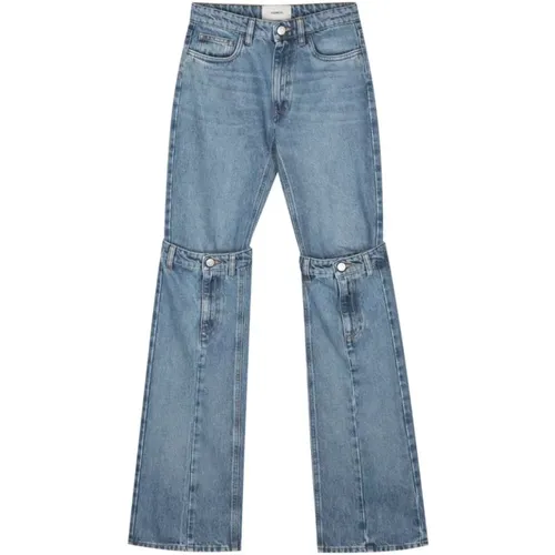 Blaue Jeans mit weitem Bein Coperni - Coperni - Modalova
