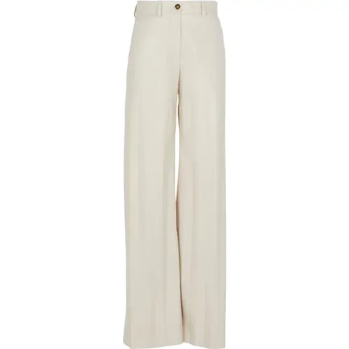 Wide Trousers , female, Sizes: 2XS - Msgm - Modalova