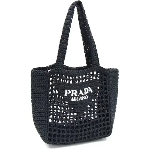 Pre-owned Raffia shoulder-bags , female, Sizes: ONE SIZE - Prada Vintage - Modalova