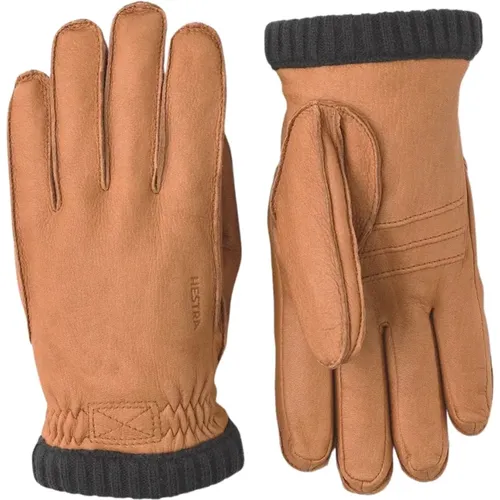 Hirschleder Primaloft Rib Handschuhe , Herren, Größe: 8 IN - Hestra - Modalova