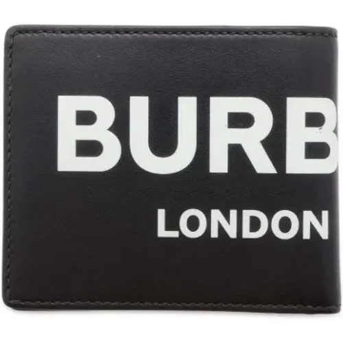 Pre-owned Leather wallets , male, Sizes: ONE SIZE - Burberry Vintage - Modalova