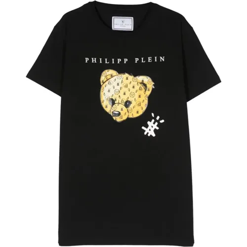 Iconic Style T-Shirt mit Einzigartigen Details - Philipp Plein - Modalova