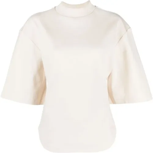 Ivory T-Shirt for Women , female, Sizes: 2XS - The Attico - Modalova