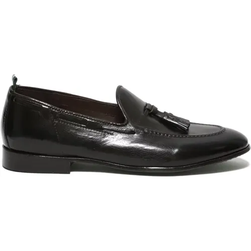 Handmade Leather Loafer Shoes , male, Sizes: 8 UK, 7 UK, 9 UK, 9 1/2 UK, 7 1/2 UK, 10 UK, 8 1/2 UK - Green George - Modalova