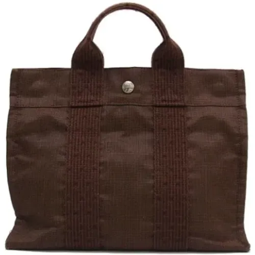 Pre-owned Fabric totes , female, Sizes: ONE SIZE - Hermès Vintage - Modalova