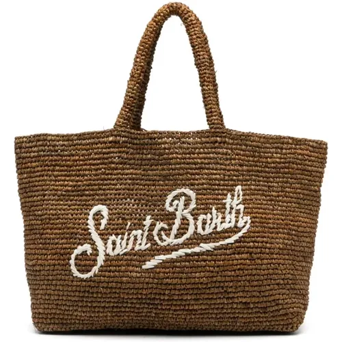 Rafia Beach Shoulder Bags , female, Sizes: ONE SIZE - Saint Barth - Modalova