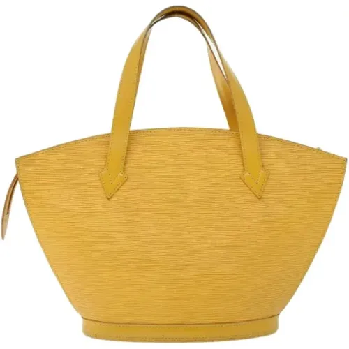 Pre-owned Leather handbags , ONE SIZE - Yellow - Modalova
