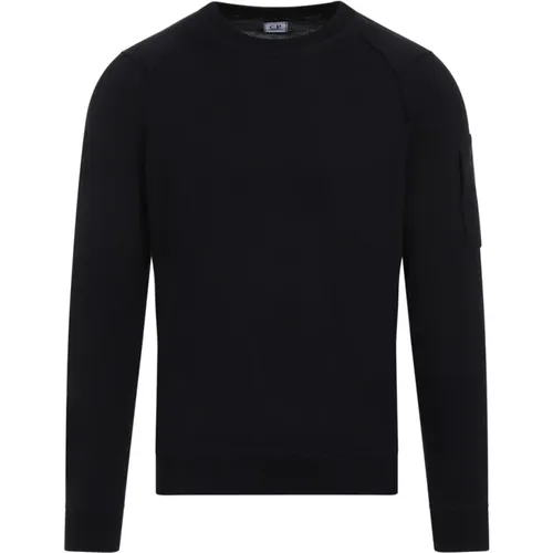 Cotton Sweater Raglan Sleeves , male, Sizes: L, M, XL, S - C.P. Company - Modalova
