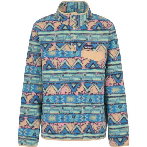 Leichte Synch Snap-T Pullover Sweaters , Damen, Größe: M - Patagonia - Modalova