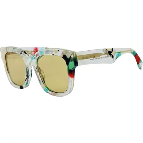 Marbled Square Sunglasses , unisex, Sizes: ONE SIZE - Gucci - Modalova