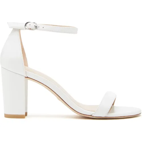 Zeitlose minimalistische flache Sandalen , Damen, Größe: 40 EU - Stuart Weitzman - Modalova