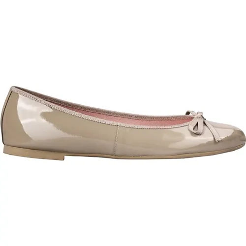 Glossy Ballet Flats , female, Sizes: 4 UK - Pretty Ballerinas - Modalova