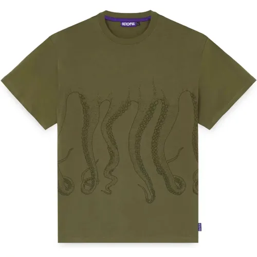 T-Shirt Outline T-Stück - Octopus - Modalova