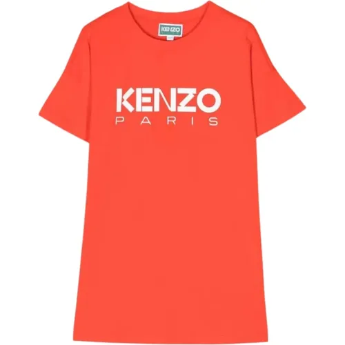 Orange T-Shirt Kleid Kenzo - Kenzo - Modalova