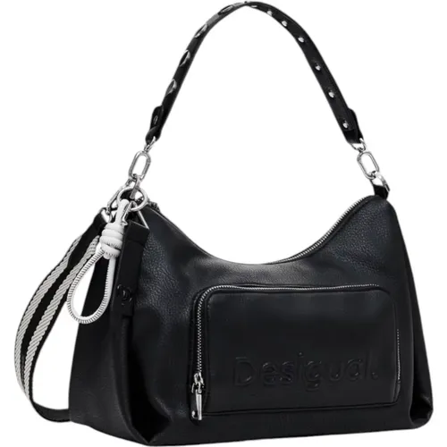 Mayari Maxi Half Logo Schultertasche,Mayari Maxi Logo Half Tasche - Desigual - Modalova