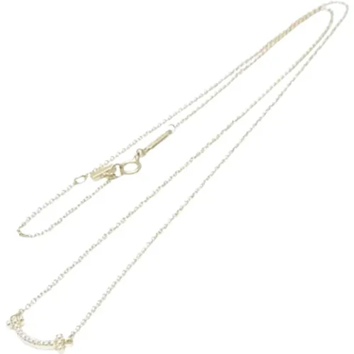 Pre-owned Gold necklaces , female, Sizes: ONE SIZE - Tiffany & Co. Pre-owned - Modalova