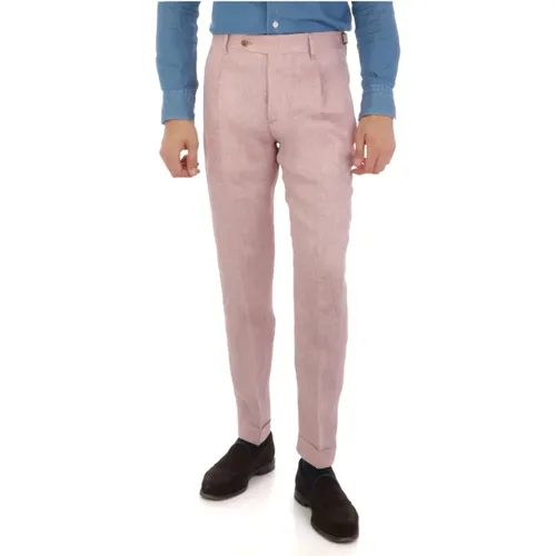 Men Clothing Trousers Purple Ss23 , male, Sizes: 3XL, S, XL, L, M - Berwich - Modalova
