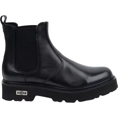 Schwarze Beatles Lederschuhe Cult - Cult - Modalova