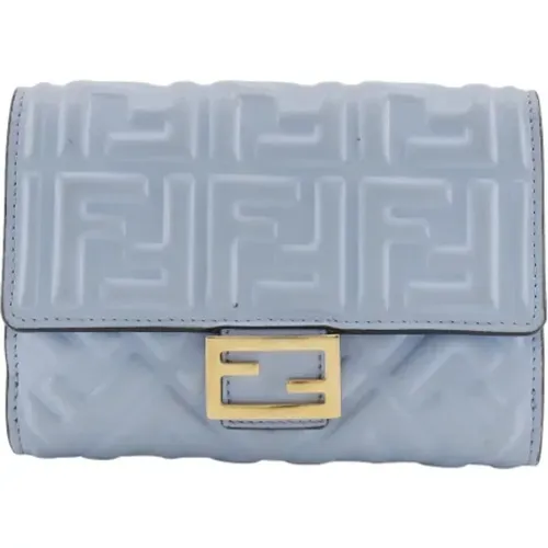 Pre-owned Leather wallets , female, Sizes: ONE SIZE - Fendi Vintage - Modalova