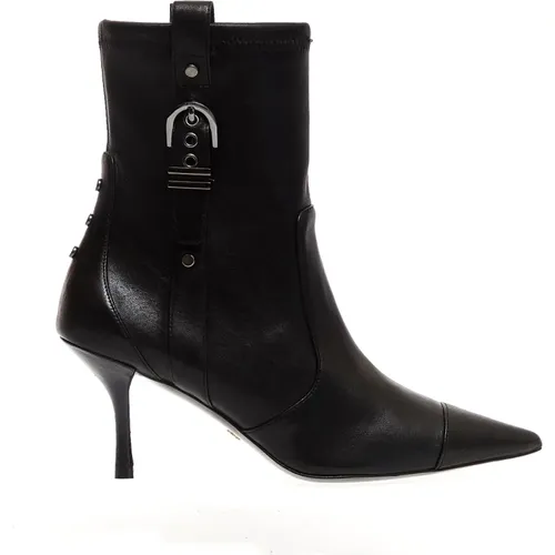 Women`s Shoes Ankle Boots Nero Noos , female, Sizes: 3 UK, 4 1/2 UK, 7 UK, 3 1/2 UK - Stuart Weitzman - Modalova