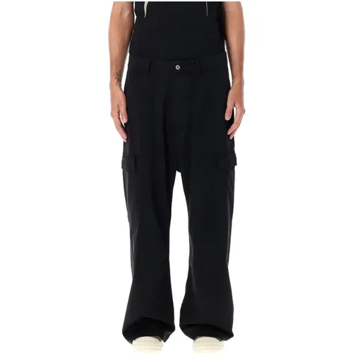 Cargo Trousers Aw24 , male, Sizes: M, L - Rick Owens - Modalova