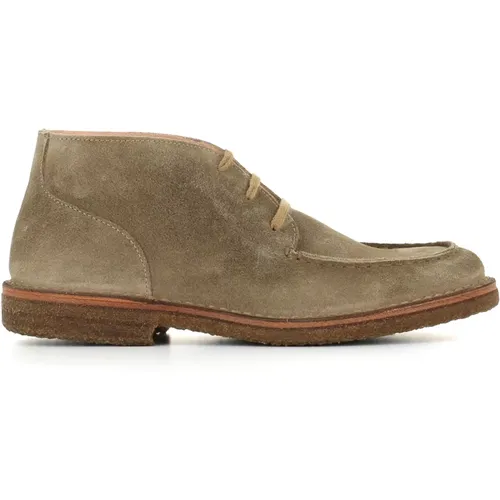 Light Grey Suede Boots , male, Sizes: 9 UK - Astorflex - Modalova