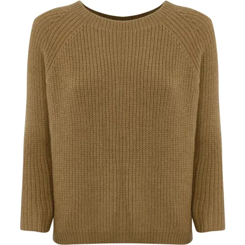 Mohair Raglan Pullover Kamel - Max Mara Weekend - Modalova