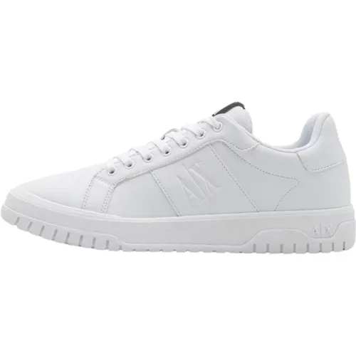 Low-Top Sneakers , male, Sizes: 9 UK, 11 UK, 6 UK, 8 UK, 7 UK - Armani Exchange - Modalova