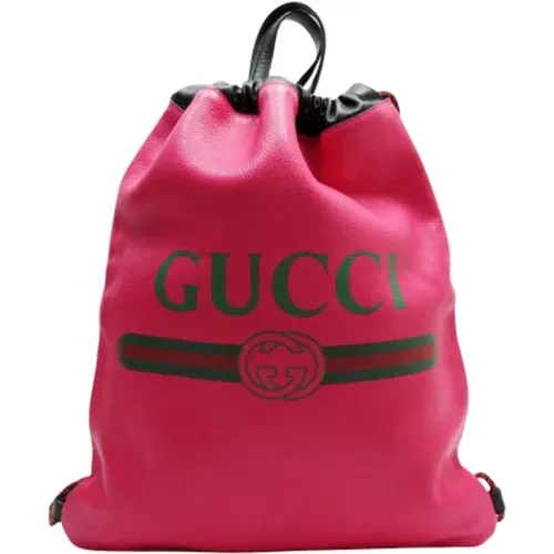 Pre-owned Leather gucci-bags , female, Sizes: ONE SIZE - Gucci Vintage - Modalova