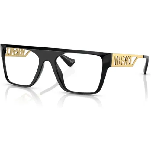 Korrekturbrille , Herren, Größe: 55 MM - Versace - Modalova