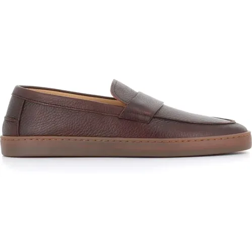 Dark Slip-on Sandals , male, Sizes: 8 UK, 10 UK, 7 1/2 UK, 9 UK - Henderson - Modalova