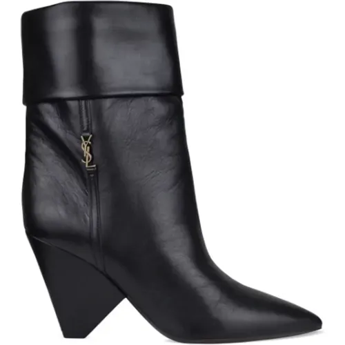 Boots , Damen, Größe: 37 EU - Saint Laurent - Modalova