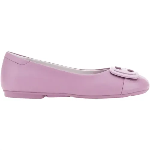 Ballerina Shoes , female, Sizes: 2 UK, 7 UK, 3 UK, 4 UK, 4 1/2 UK, 5 1/2 UK, 5 UK, 6 UK - Hogan - Modalova