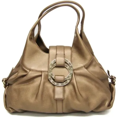 Pre-owned Leather totes , female, Sizes: ONE SIZE - Bvlgari Vintage - Modalova