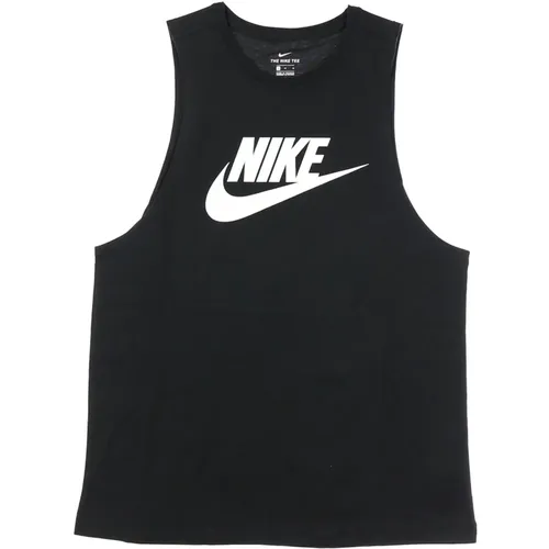 Futura Damen Tank Top Schwarz/Weiß , Damen, Größe: S - Nike - Modalova