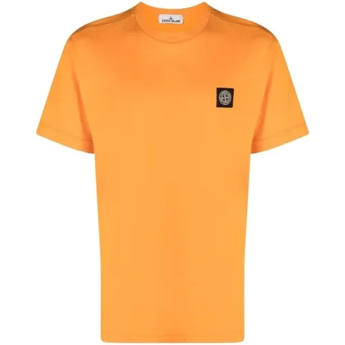 T-Shirts , male, Sizes: 2XL, XL, L - Stone Island - Modalova