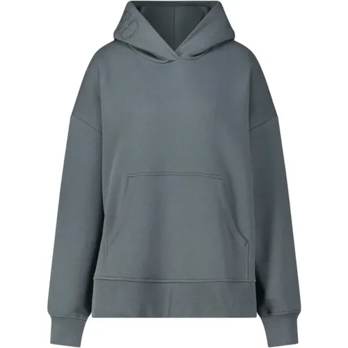 Oversize Hoodie mit Logo Hood , Damen, Größe: XS - closed - Modalova