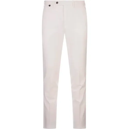 Cotton-Lyocell Trousers Mid-Rise Waist , male, Sizes: 4XL, XL, L, 3XL - PT Torino - Modalova