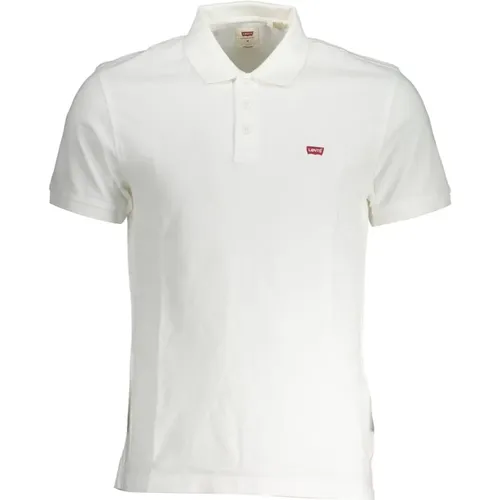Levi's, Weißes Polo Shirt mit Logo , Herren, Größe: XL - Levis - Modalova